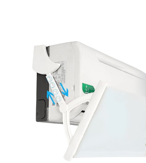 Deflector de aer conditionat ajustabil pe 4 niveluri